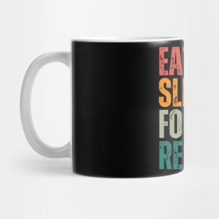 Eat Sleep Football Repeat Mug